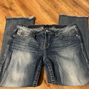 Vigoss Dark Blue Boot Cut Jeans